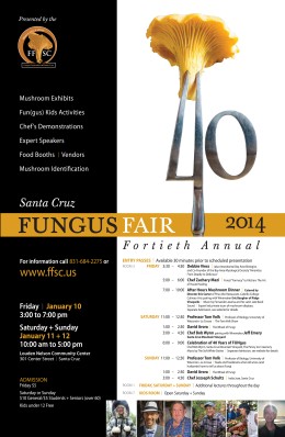 2014 Santa Cruz Fungus Fair Poster