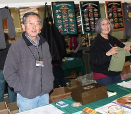 Fungus Fair Volunteer by Hugh Smith