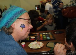 Fungus Fair Volunteer by Hugh Smith