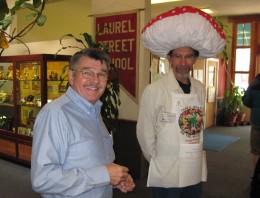 Fungus Fair Volunteer by Hugh Smith