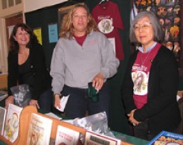 Fungus Federation of Santa Cruz sales area. photo by Hugh Smith