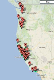 Marasmius Plicatulus range map