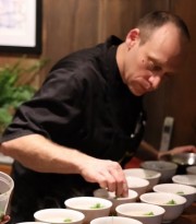 Chad plating food