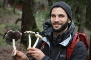 Christian with Stropharia ambigua